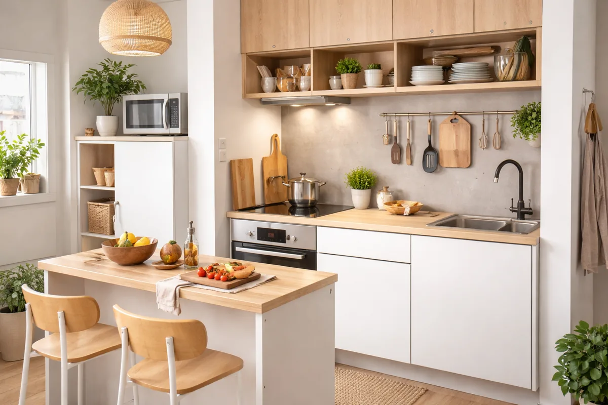 Comment aménager une cuisine efficace pour les petits espaces