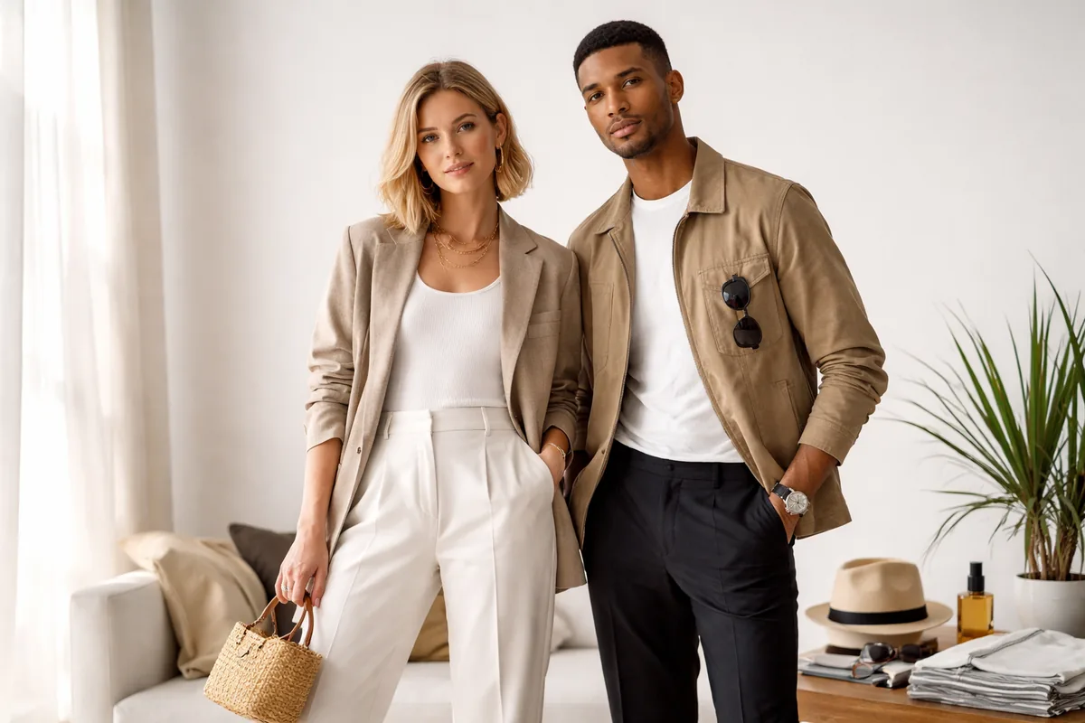 Quels sont les essentiels de la mode homme et femme pour une garde-robe moderne ?