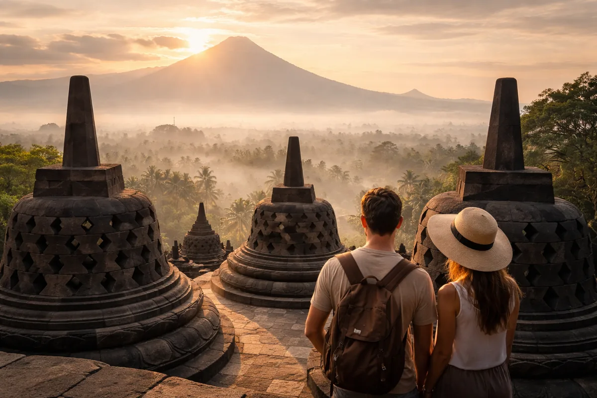 Quelle est la signification spirituelle de Borobudur pour les voyageurs en Asie